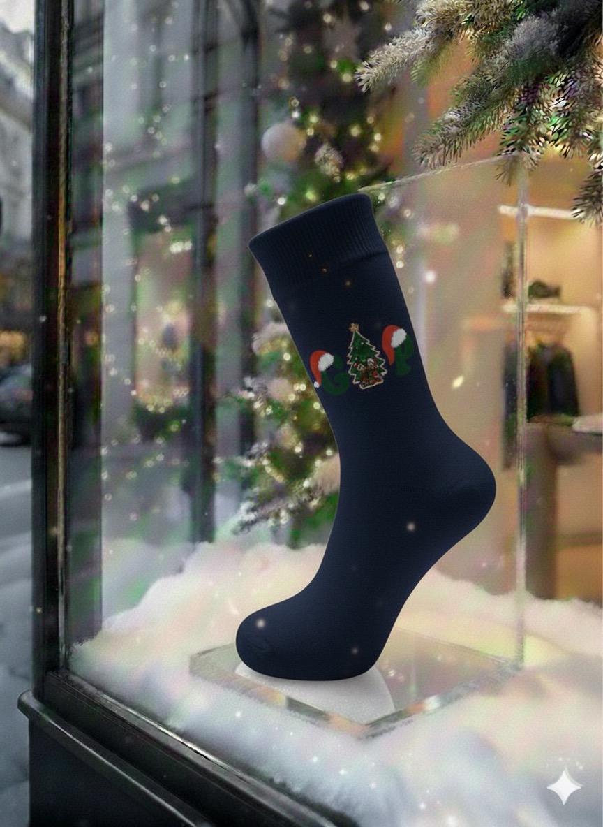 YILBAŞI TEMALI ÇORAP