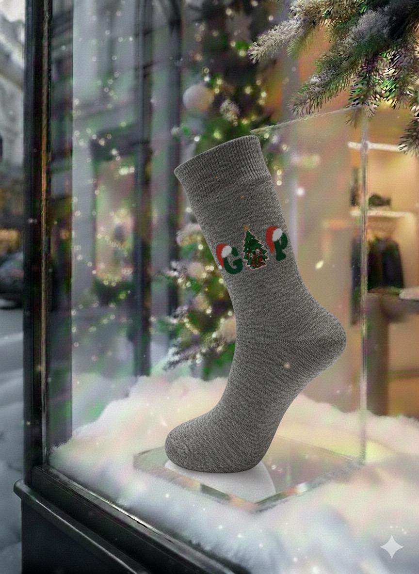 YILBAŞI TEMALI ÇORAP