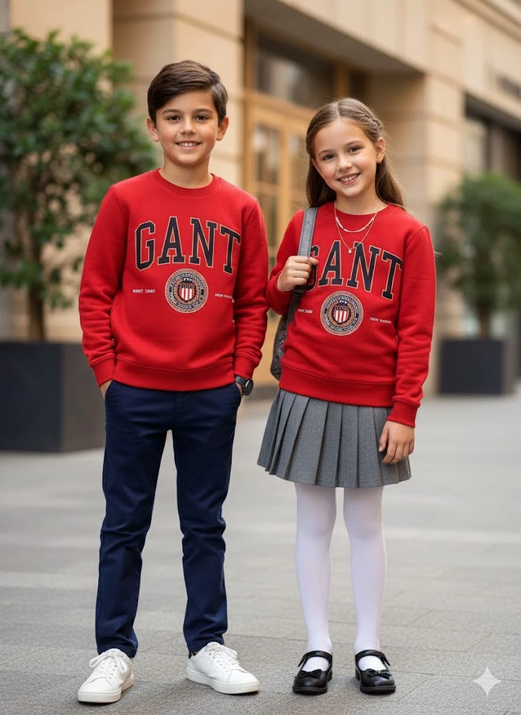 KIŞLIK ŞARDONLU ÇOCUK SWEATSHIRT