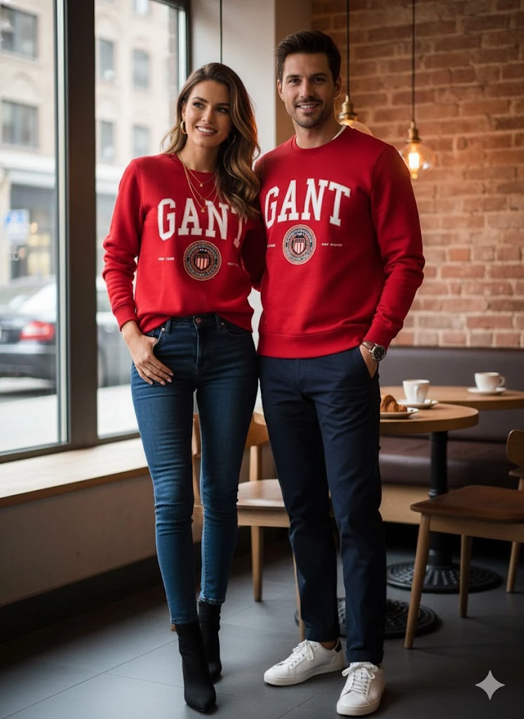 KIŞLIK ŞARDONLU YETİŞKİN SWEATSHIRT