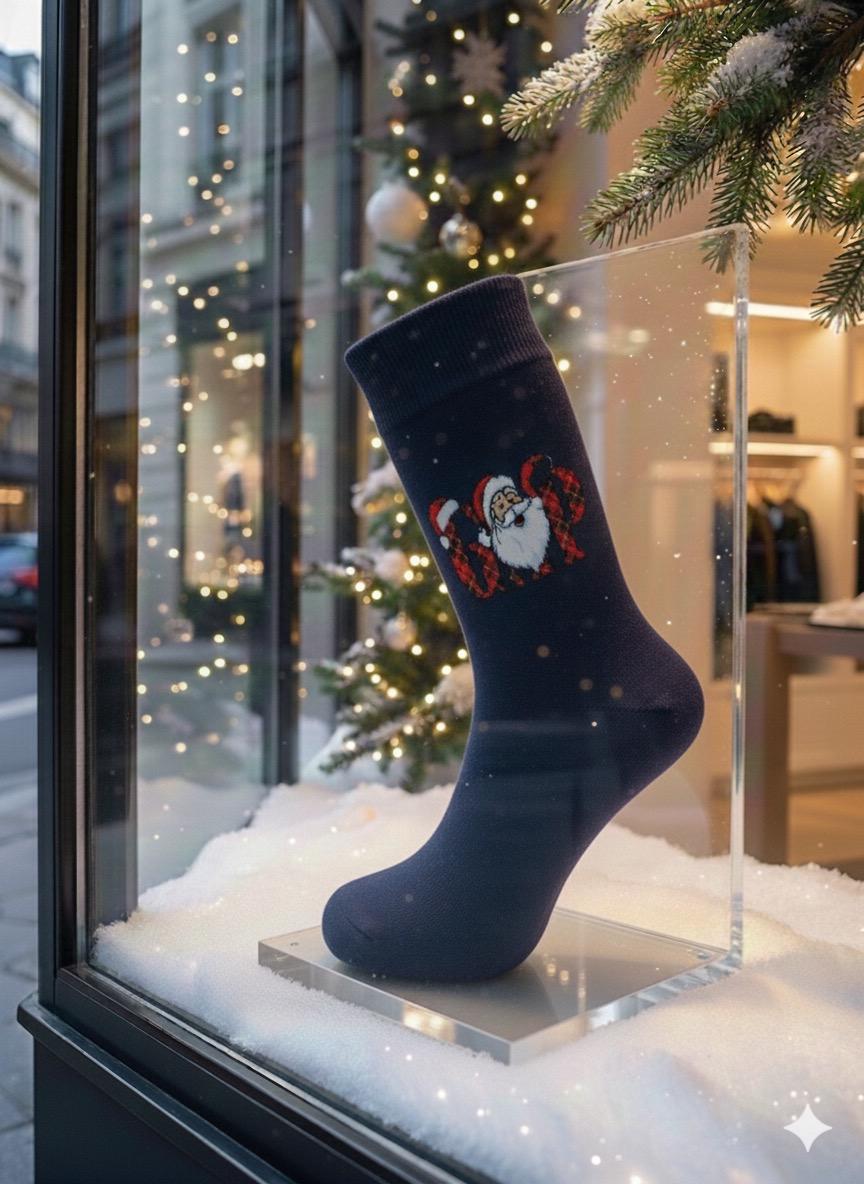 YILBAŞI TEMALI ÇORAP