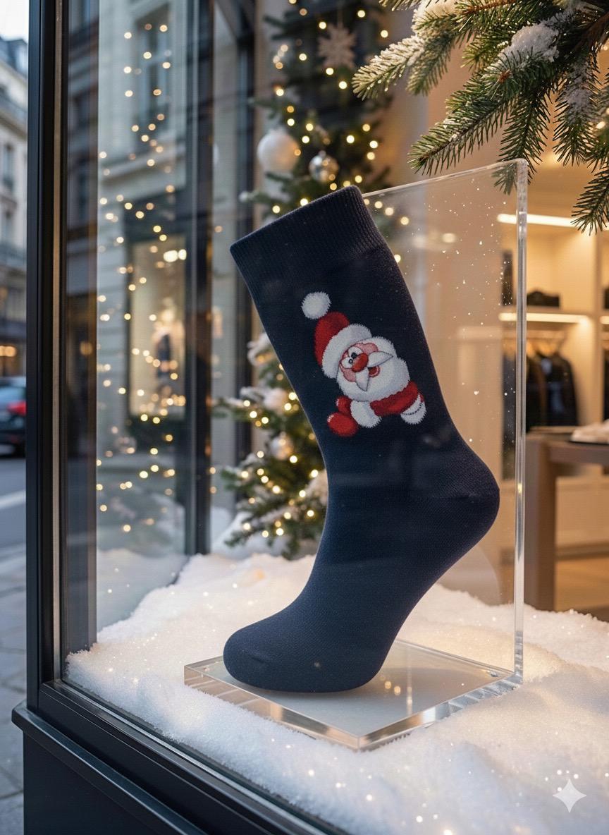 YILBAŞI TEMALI ÇORAP