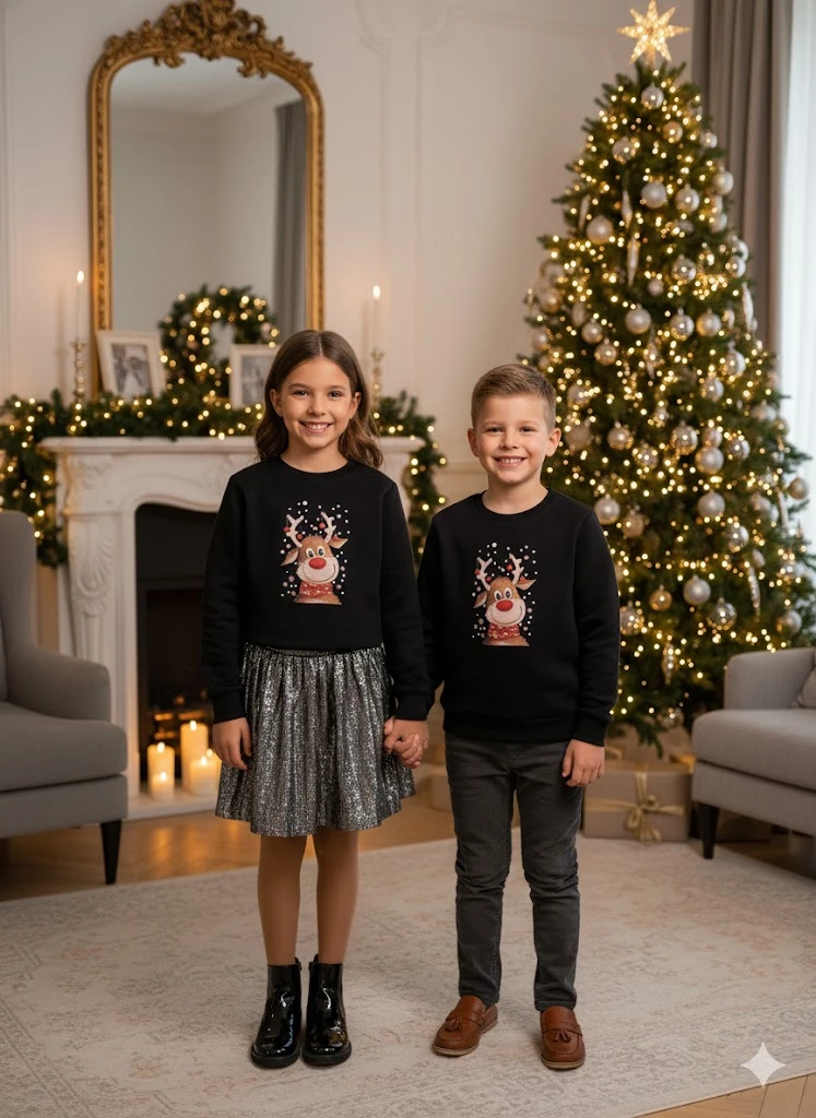 KIŞLIK ŞARDONLU ÇOCUK SWEATSHIRT