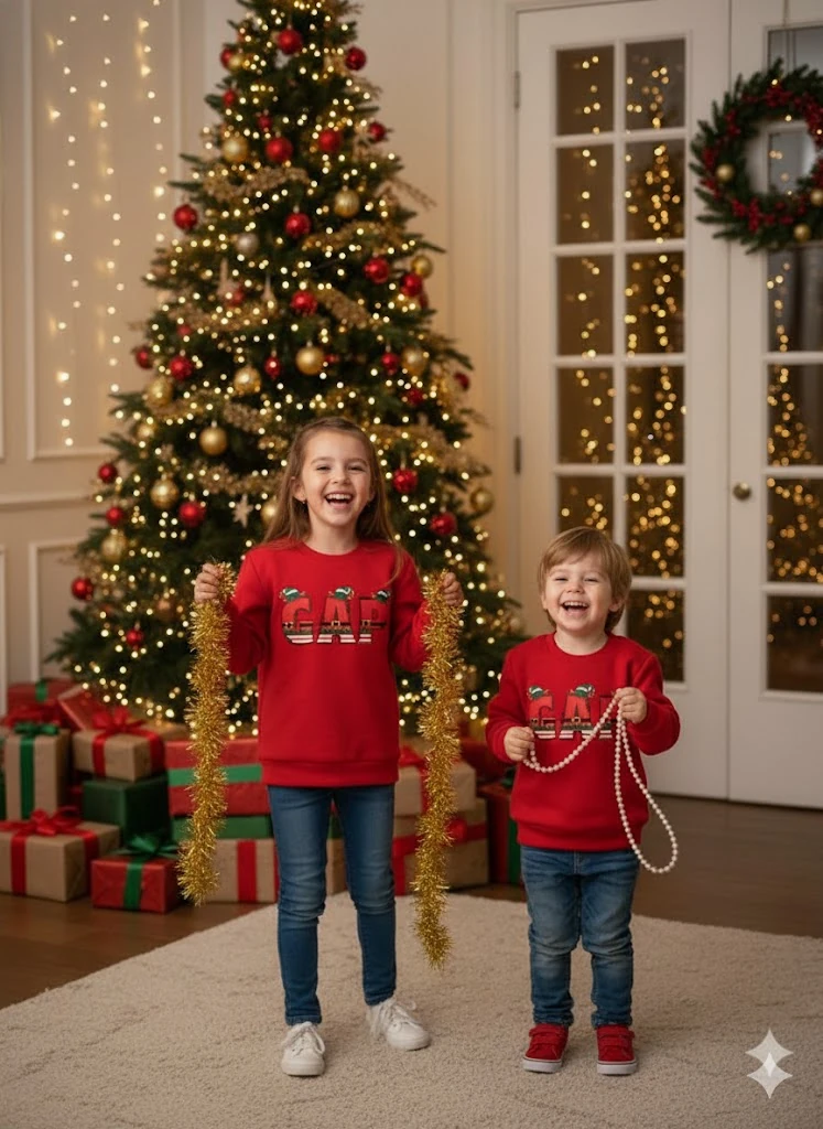 T-KIŞLIK ŞARDONLU ÇOCUK SWEATSHIRT