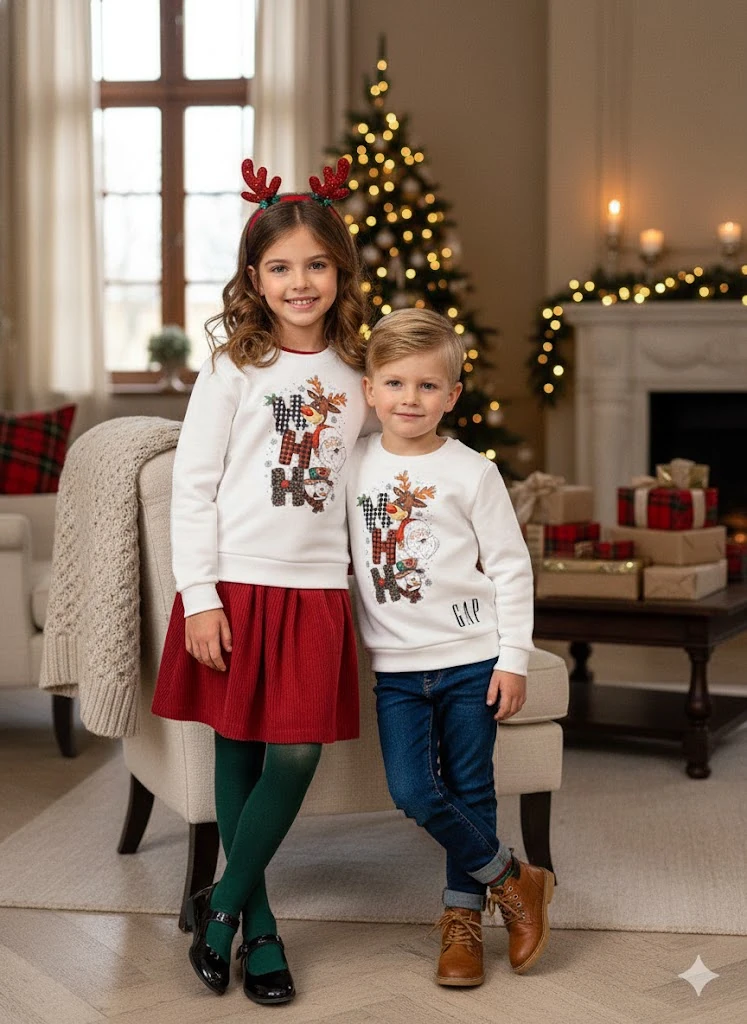 KIŞLIK ŞARDONLU ÇOCUK SWEATSHIRT