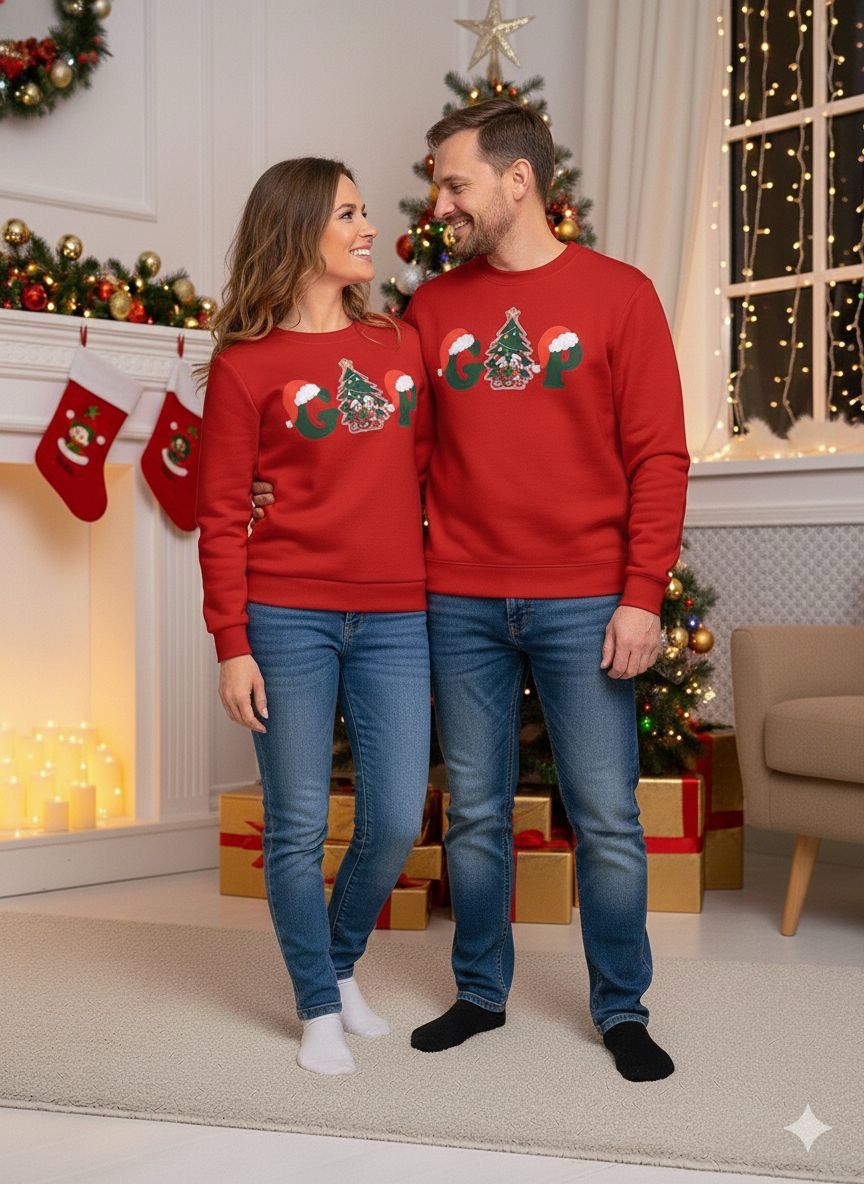 KIŞLIK ŞARDONLU YETİŞKİN SWEATSHIRT