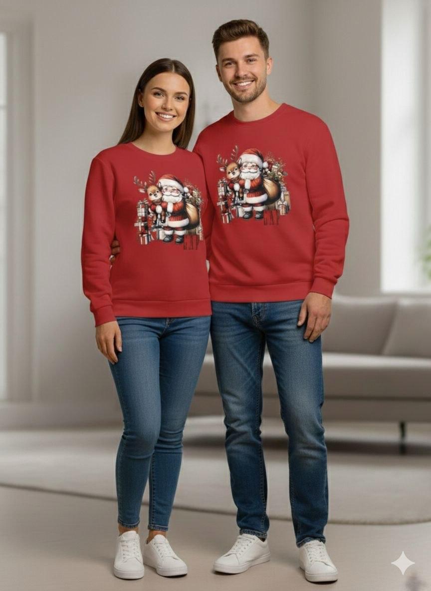 KIŞLIK ŞARDONLU YETİŞKİN SWEATSHIRT