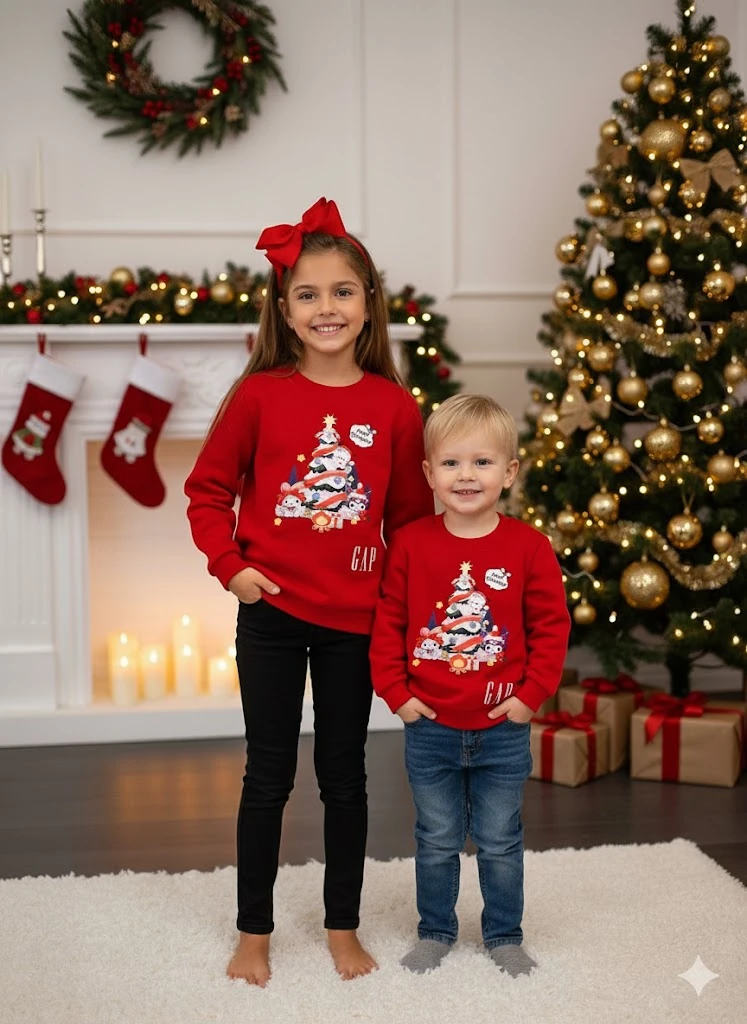 KIŞLIK ŞARDONLU ÇOCUK SWEATSHIRT