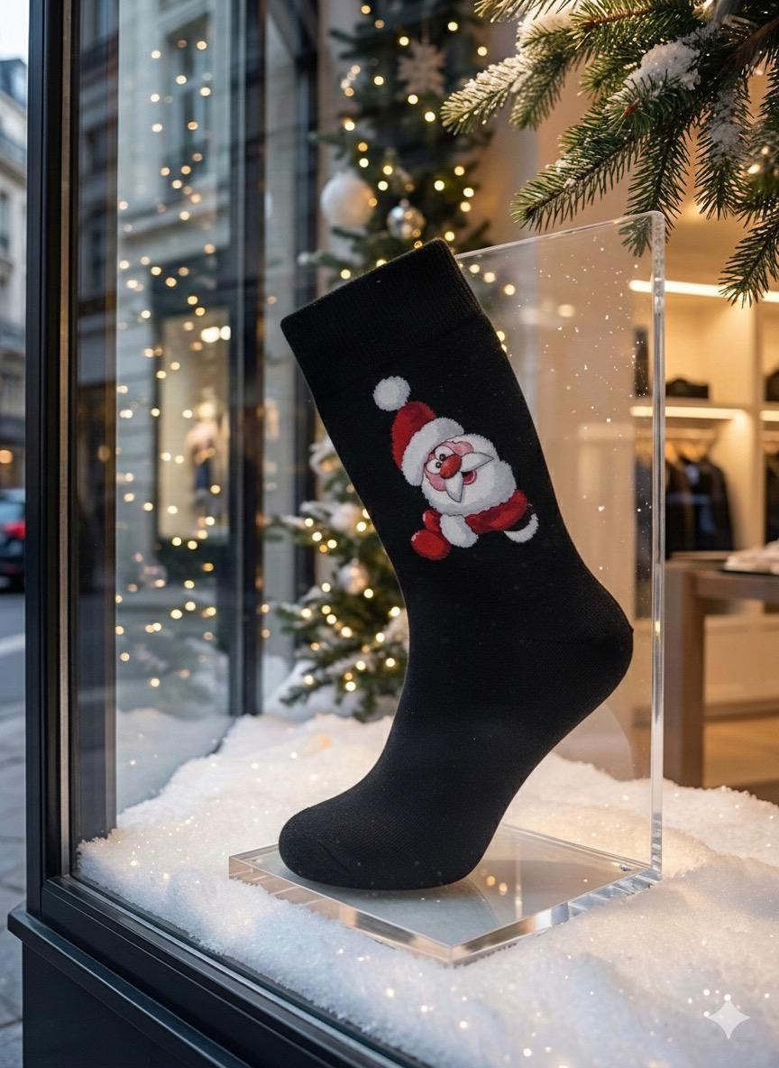 YILBAŞI TEMALI ÇORAP