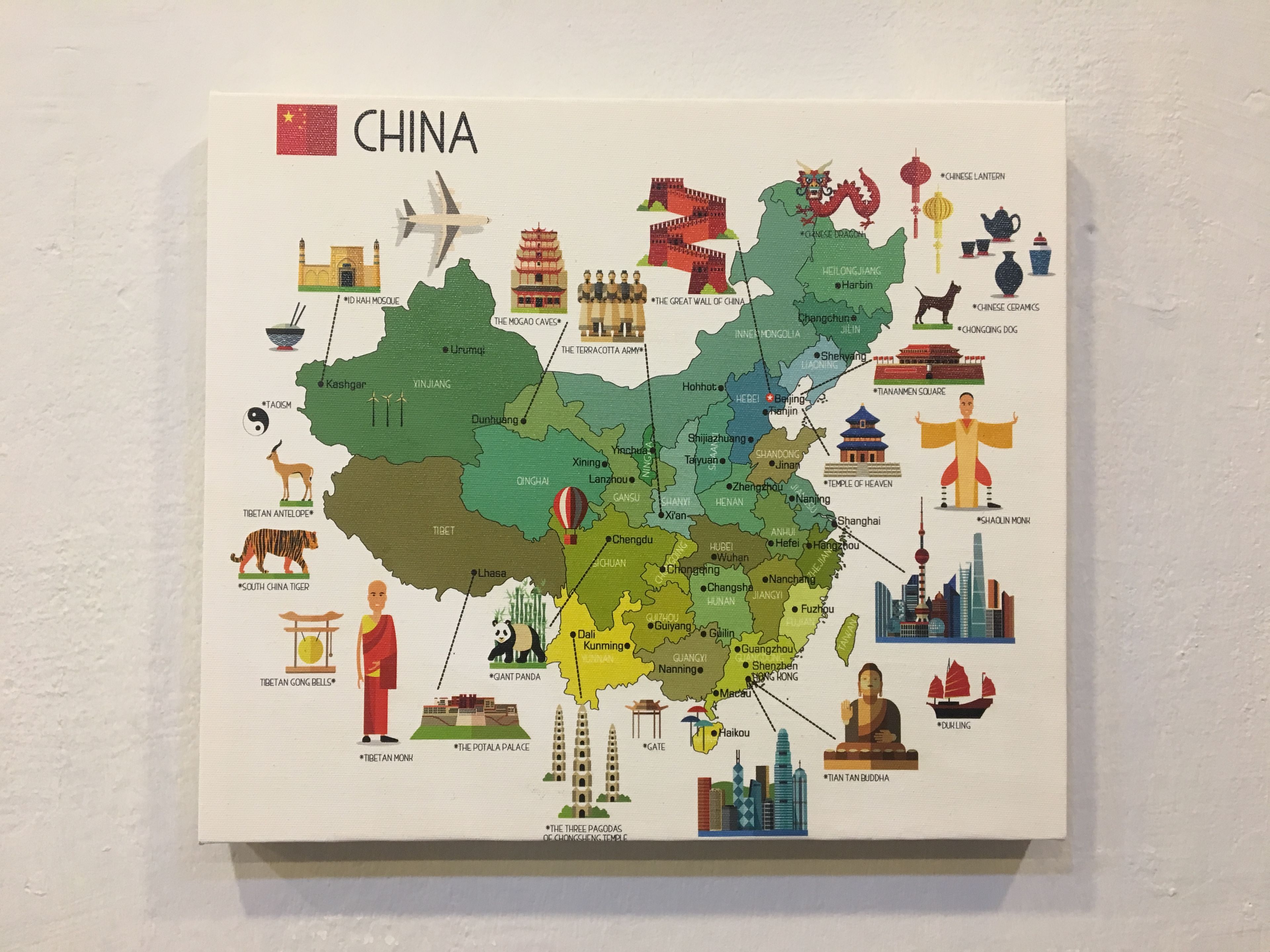 219 - Çin Haritası