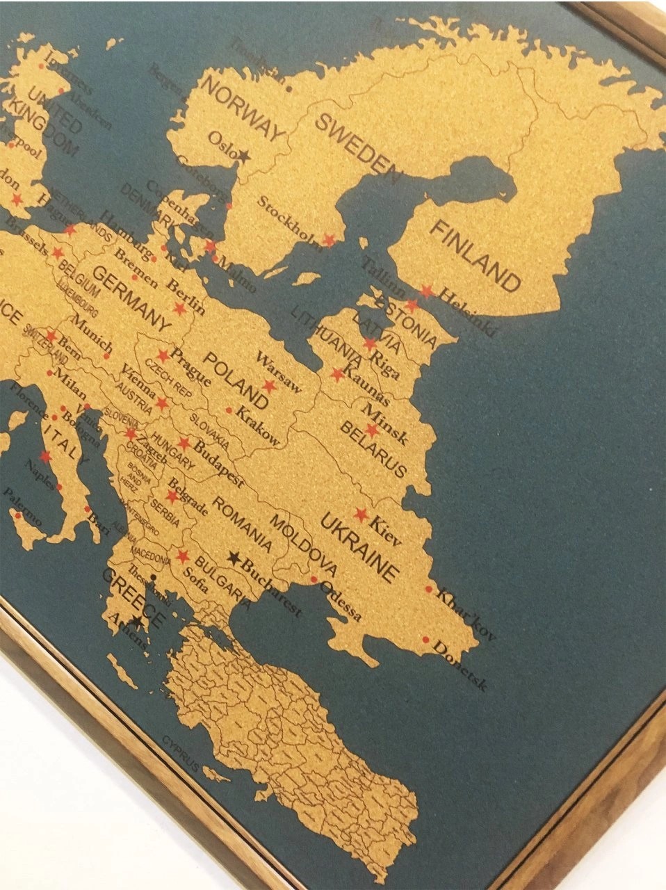115 - Mavi Mantar Avrupa Haritası