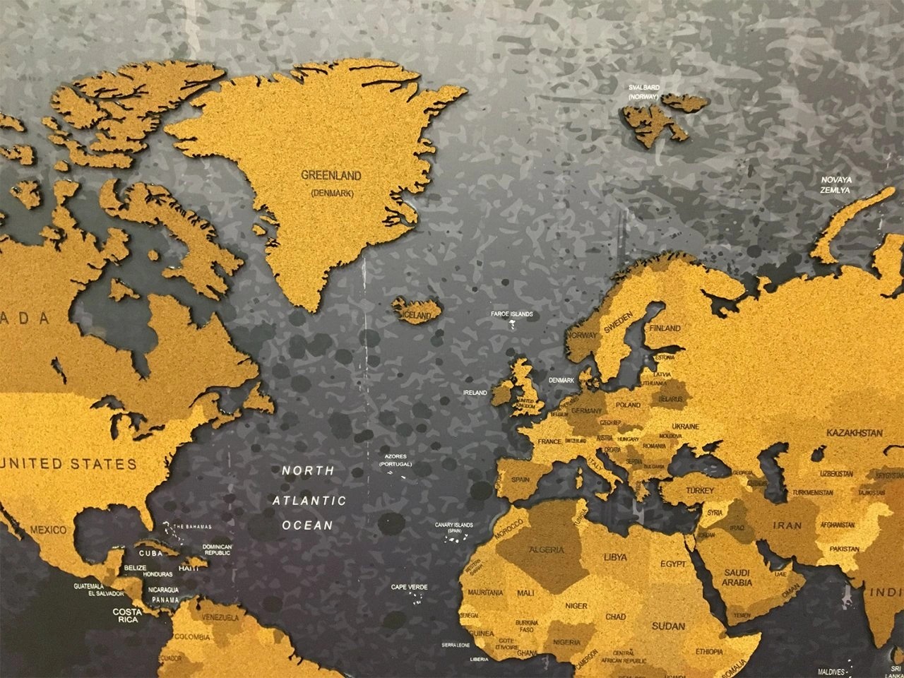 402 - 3D Mantar Dünya Haritası