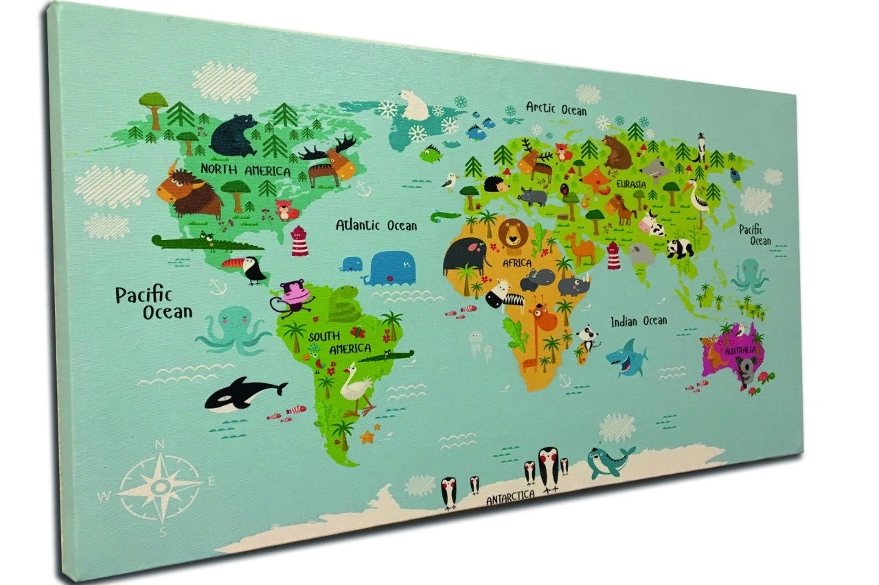 231 - Çocuk Dünya Haritası