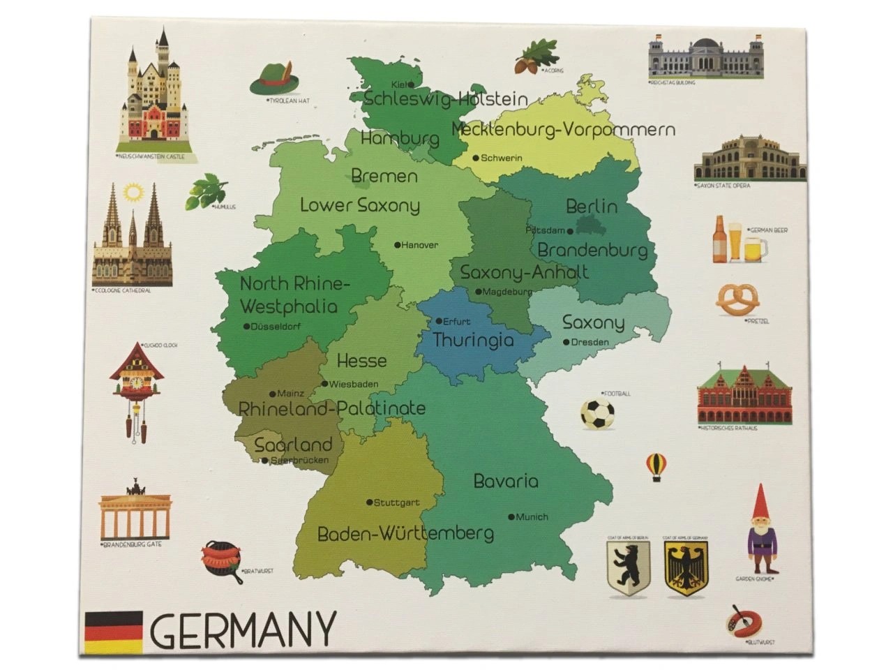 234 - Almanya Haritası