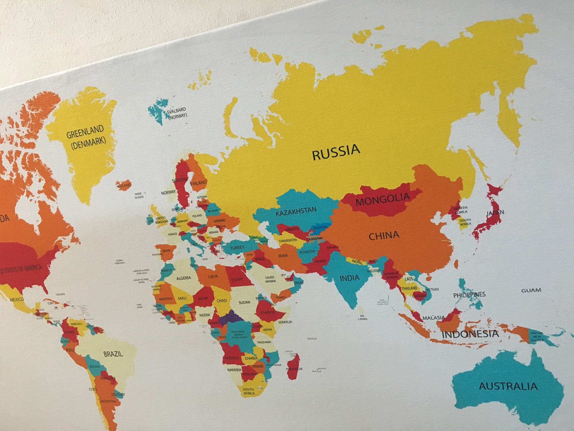 202 - Classic World Map