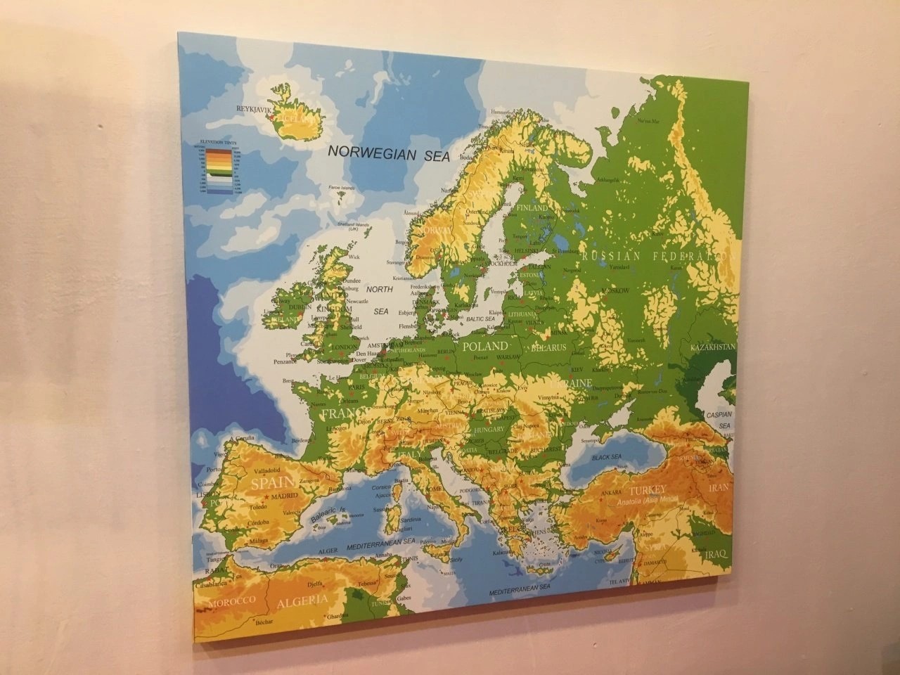 203 - Avrupa Haritası