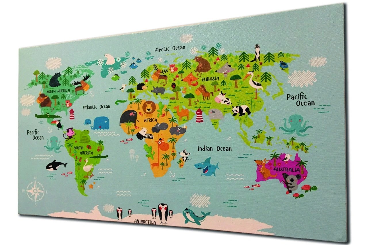 231 - Kid's Edition World Map