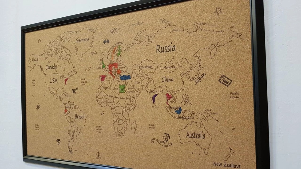 113 - Cork World Map