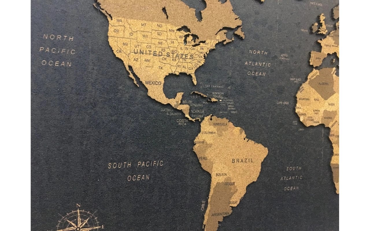 401 - 3D Mantar Dünya Haritası