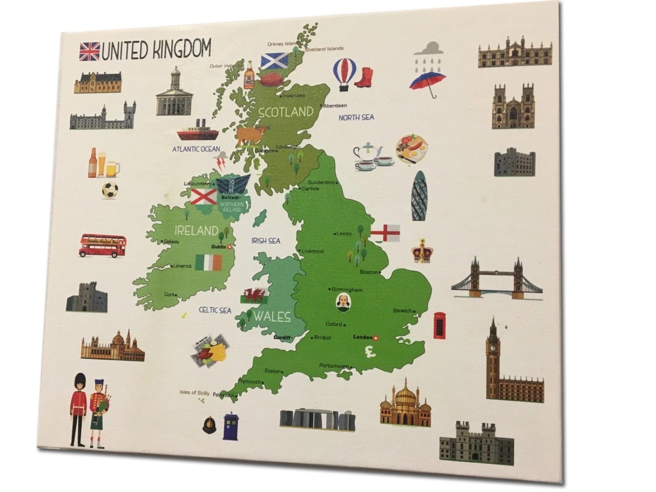 221 - İngiltere Haritası