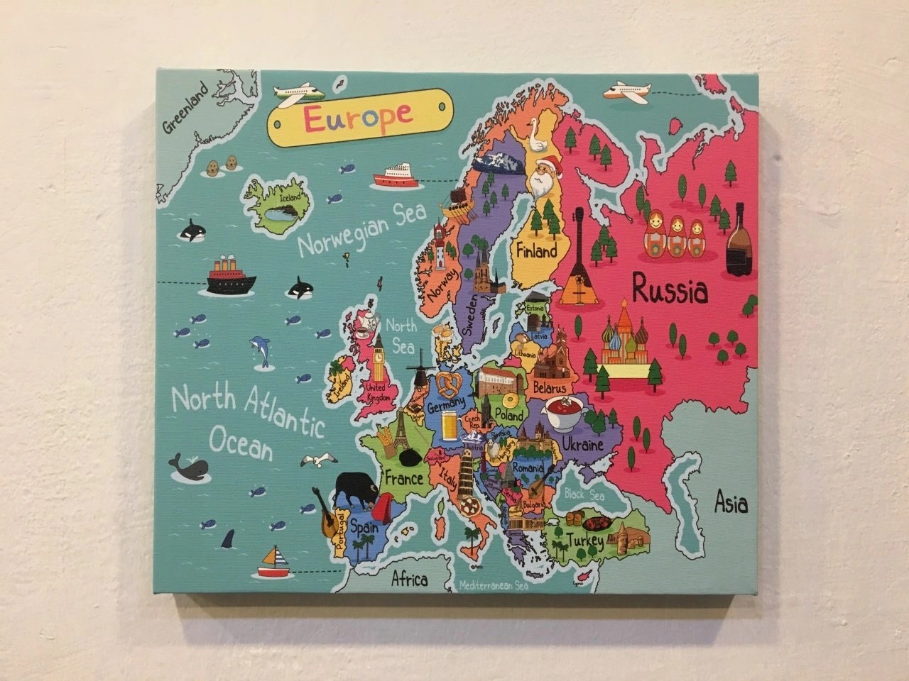 204 - Avrupa Haritası