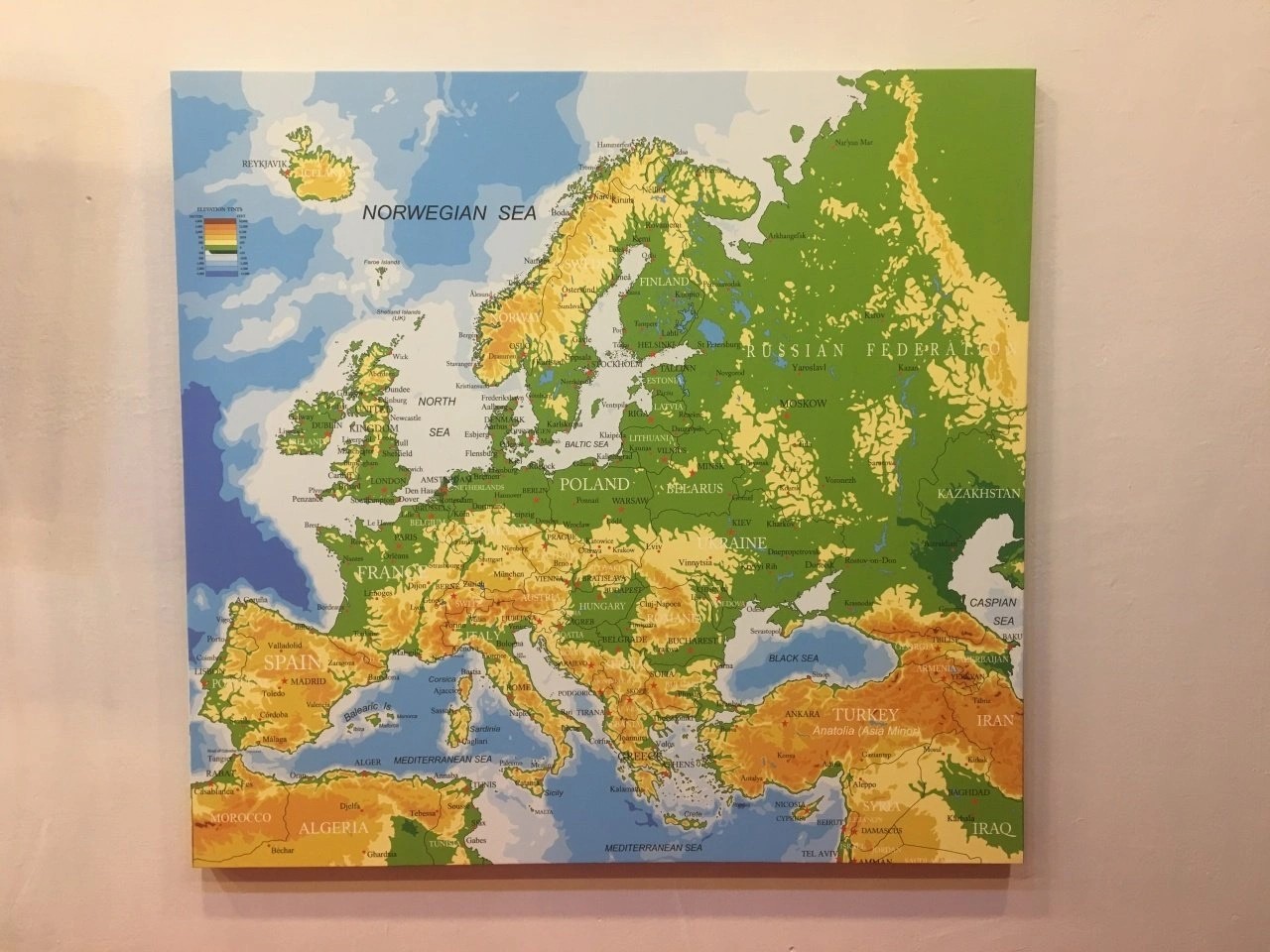 203 - Avrupa Haritası