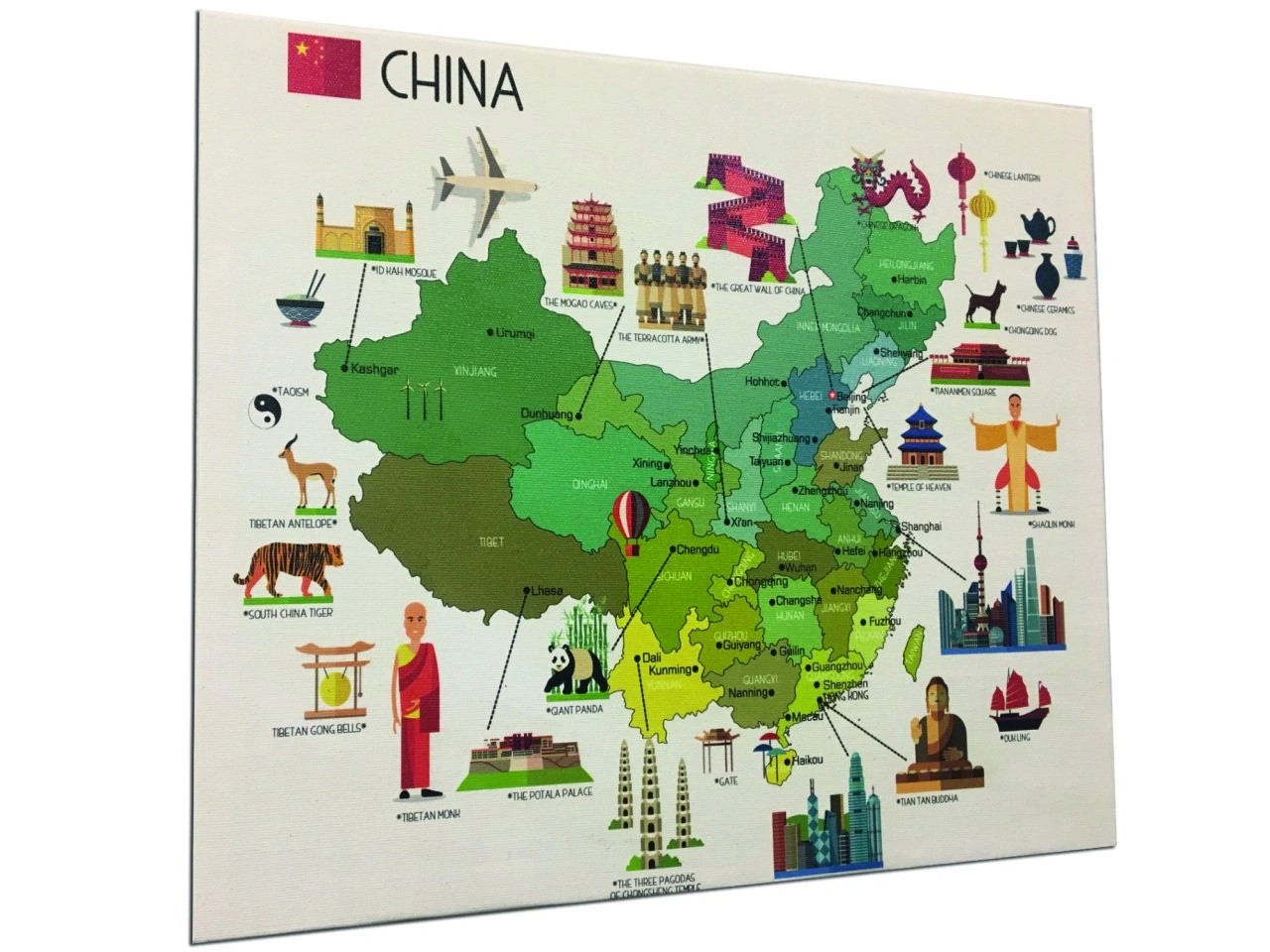 219 - Çin Haritası