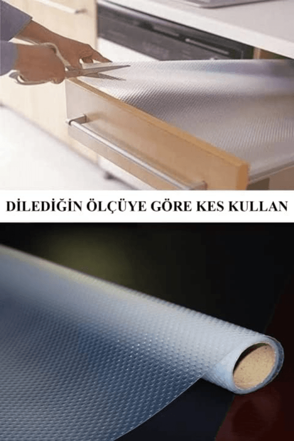 Buzdolabı & Dolap Organizeri Kaydırmaz Örtüsü 10Mt