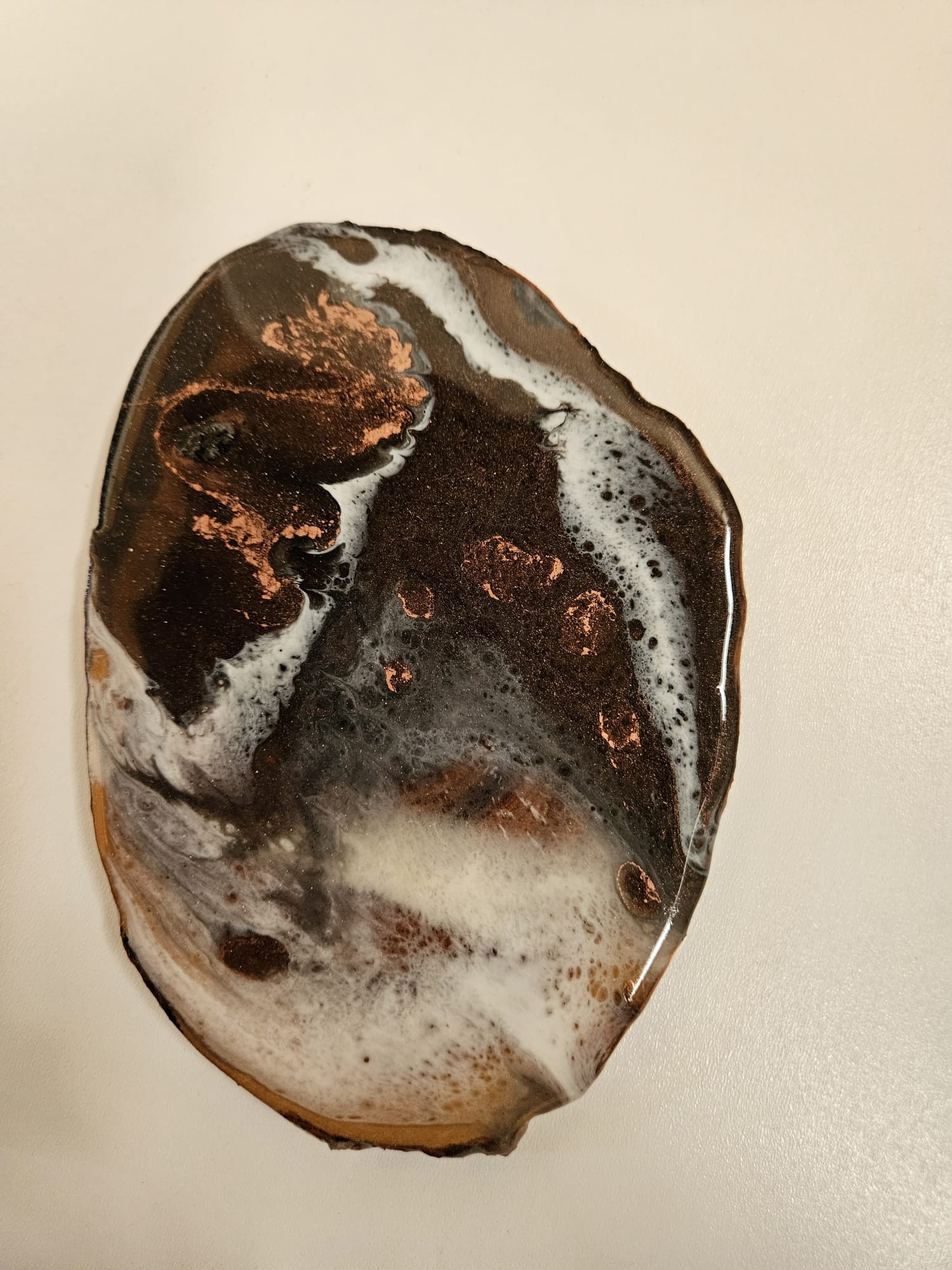 Epoxy Kahve Sunumluğu / 4'lü Takım