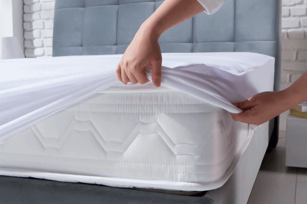 Firuze Fitted Tulum Sıvı Geçirmez Yatak Koruyucu Pamuklu(Alez)100x200