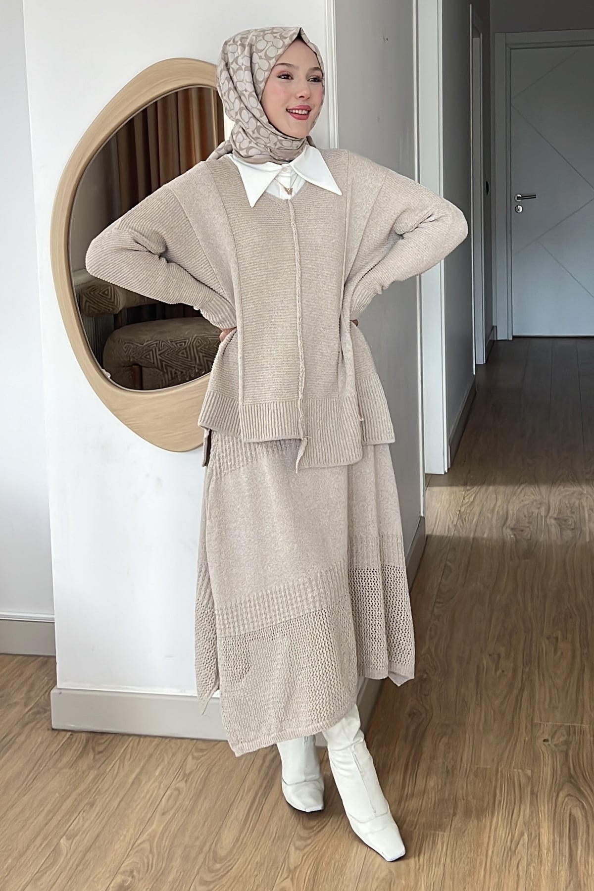Viero İkili Triko Takım SK-8600