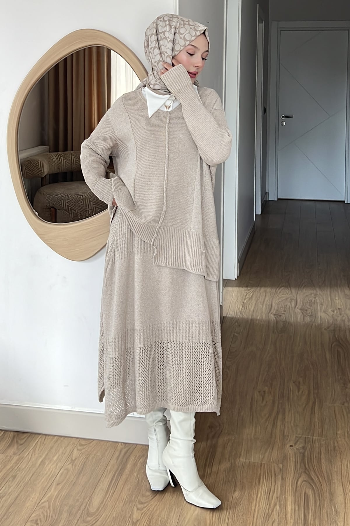 Viero İkili Triko Takım SK-8600