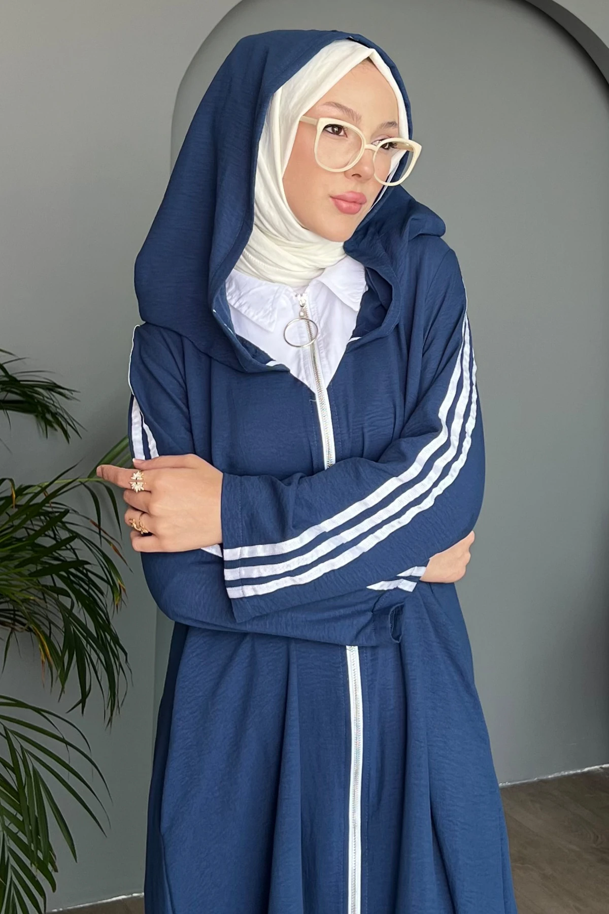 Fermuarlı Uzun Spor Kap SK-8464