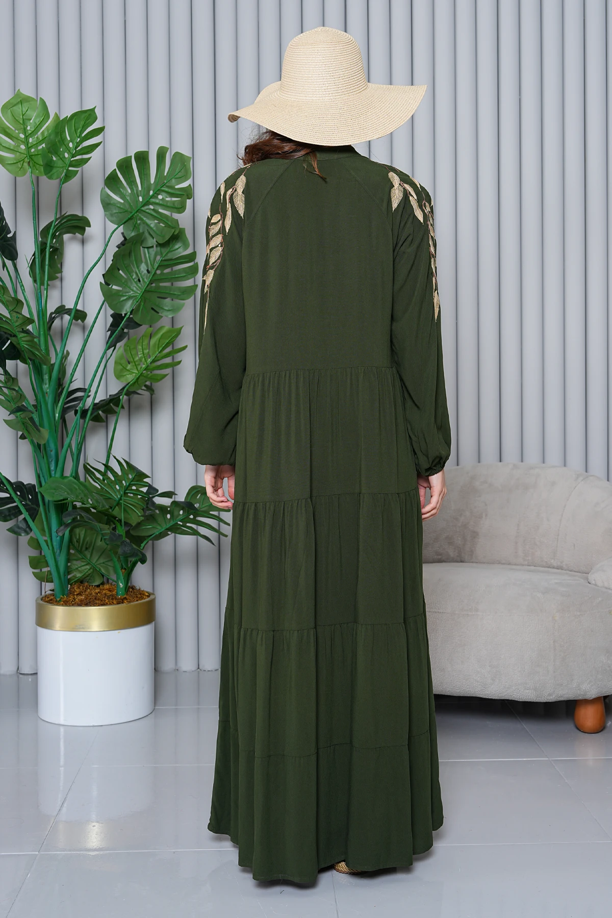 Eclipse Payet Nakışlı Elbise SK-8394