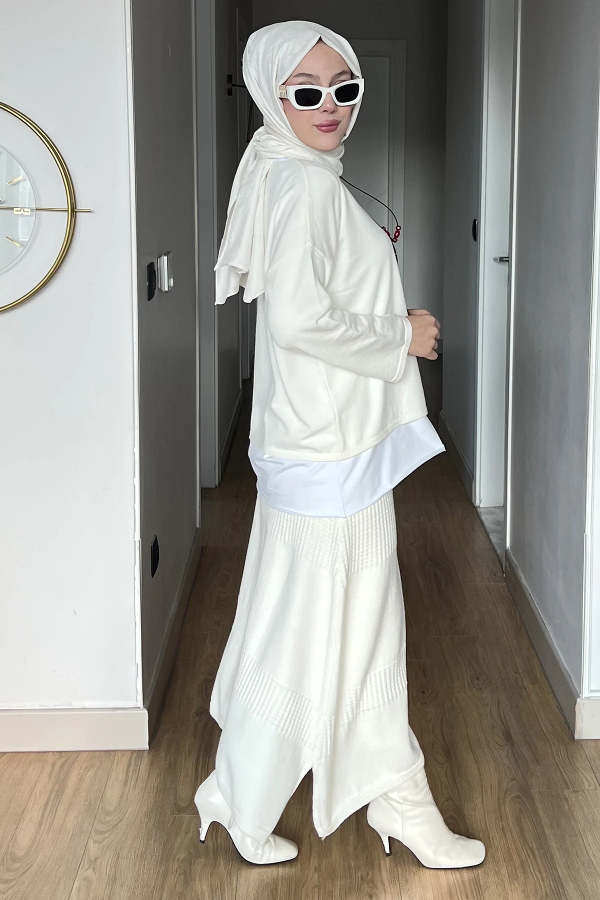 Miella Üç Parça Kolyeli Takım BGN-8641