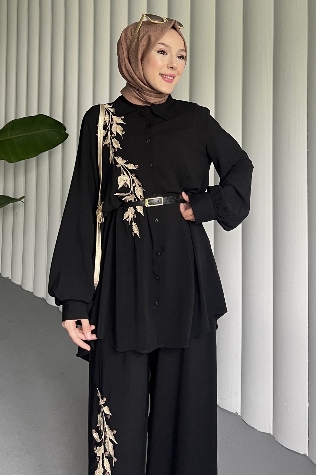Fulya Payet Nakışlı İkili Takım SK-8420
