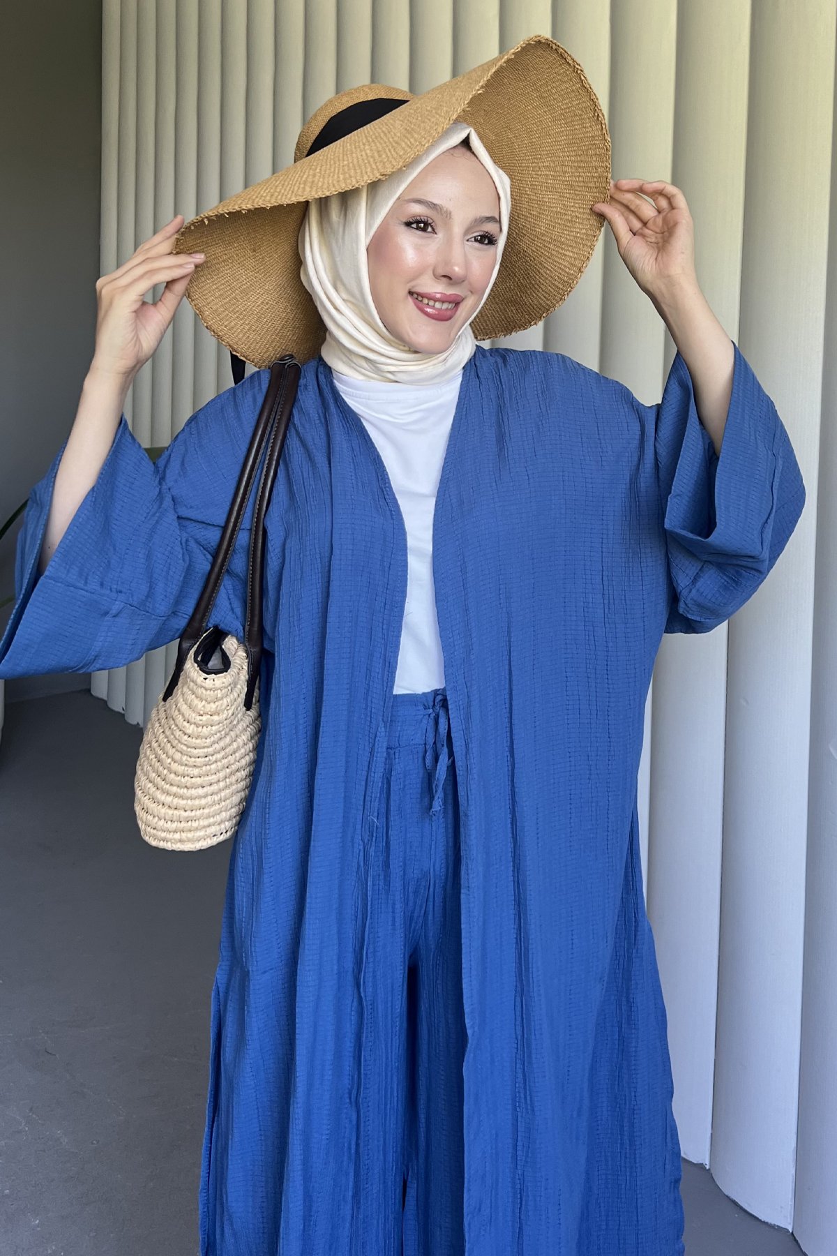 Basic Gofre Kimono Takım DMR-8523