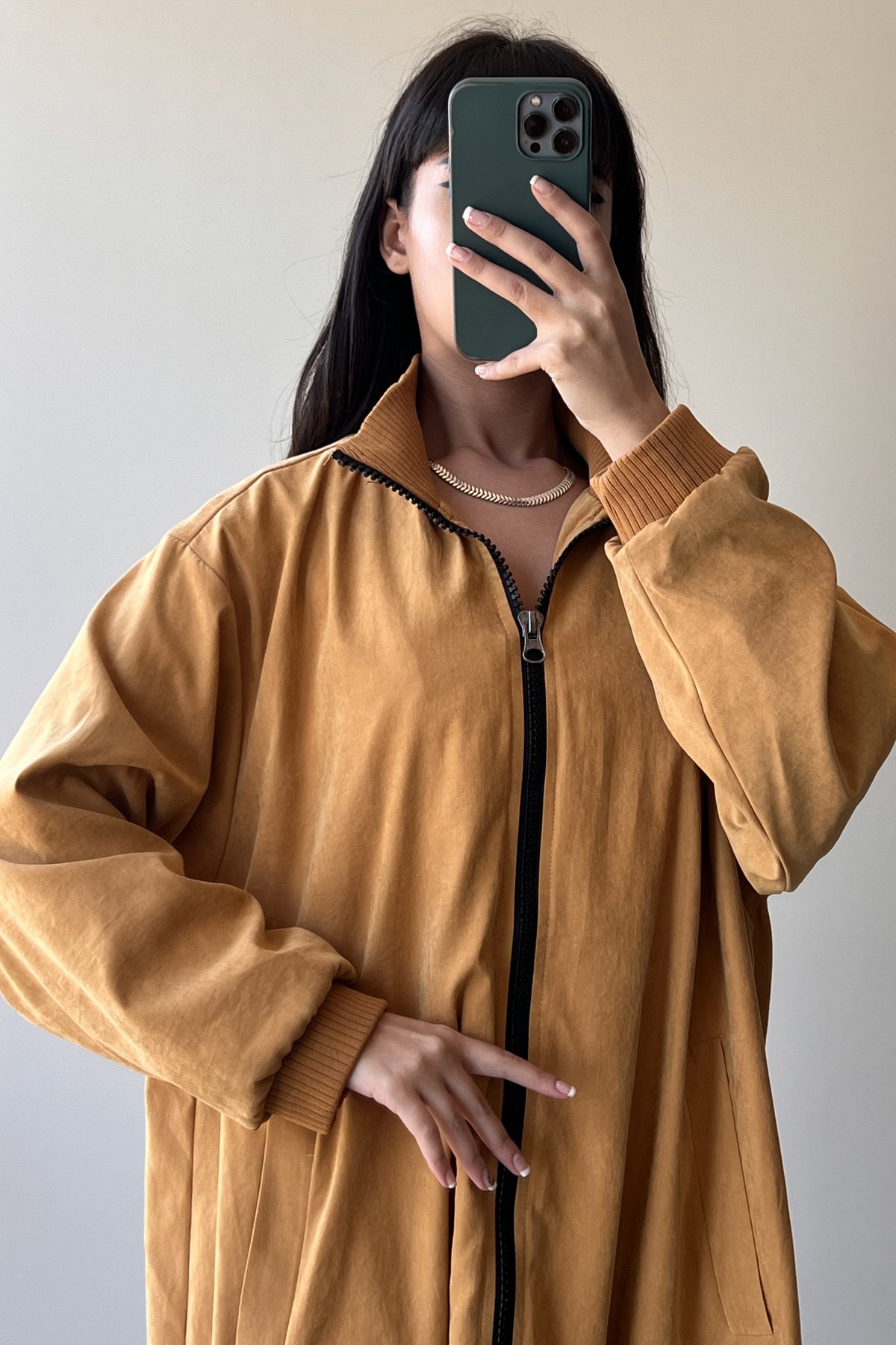 Trend Fashion Astarlı Trençkot SK-8342
