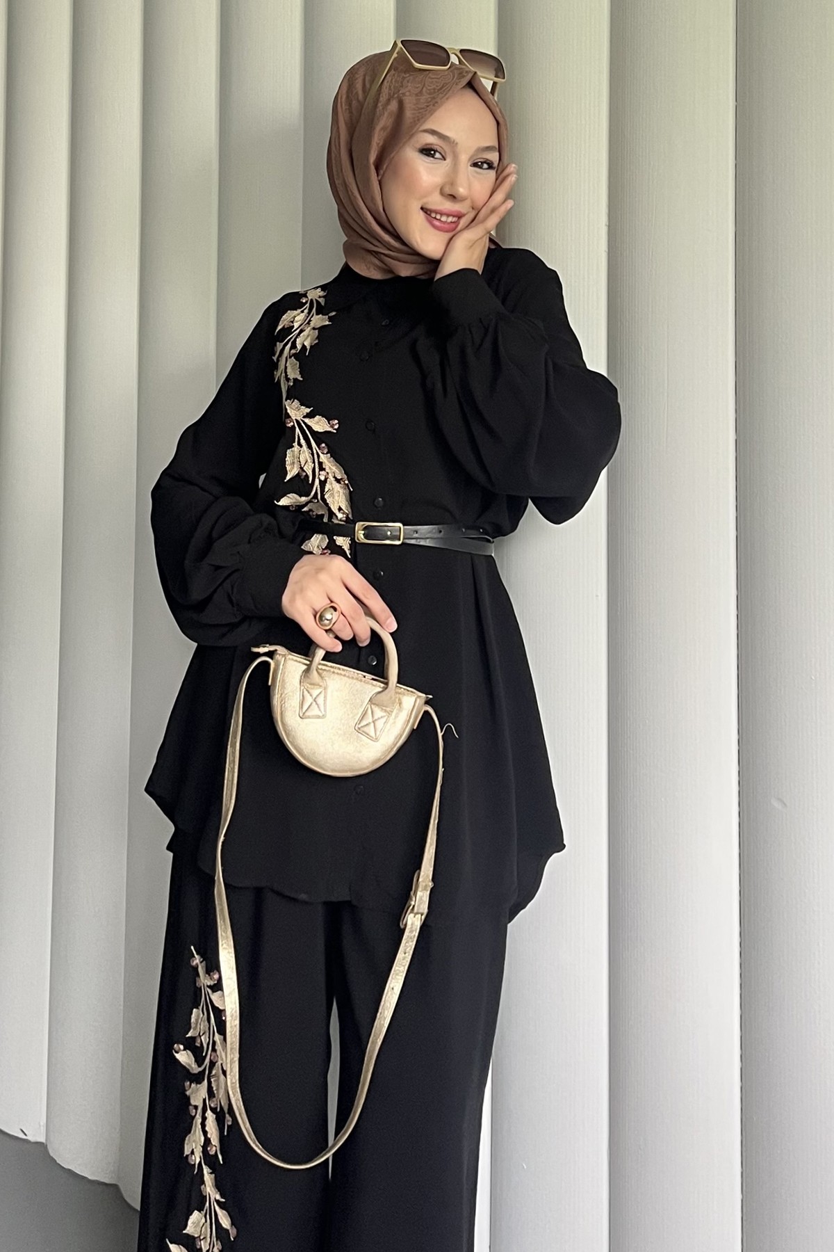 Fulya Payet Nakışlı İkili Takım SK-8420