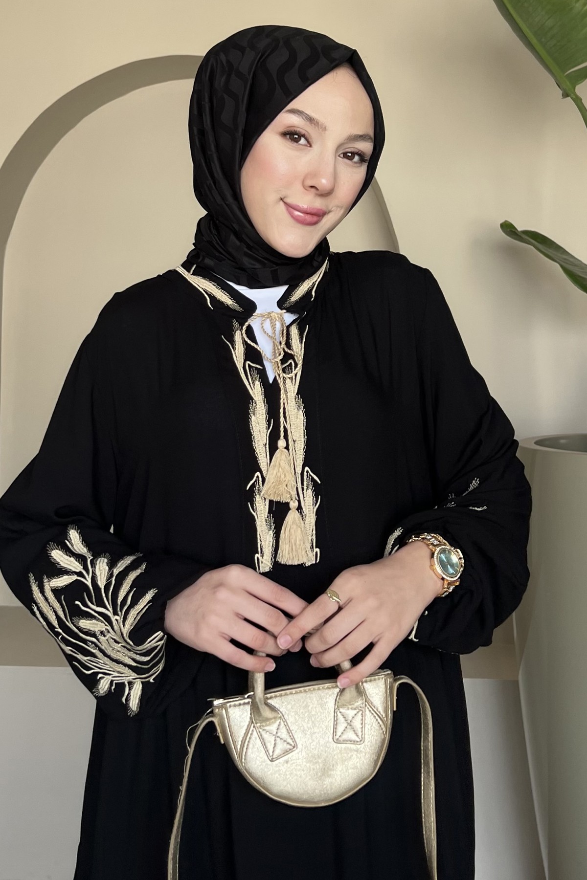 Royal Nakış İşlemeli Elbise SK-8395