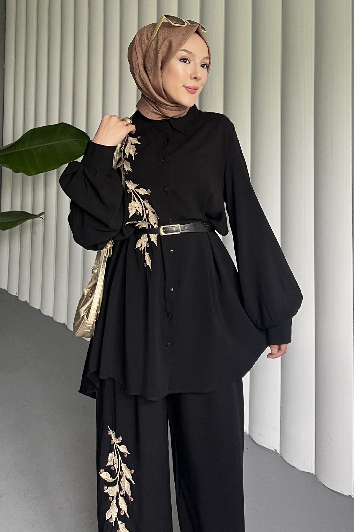 Fulya Payet Nakışlı İkili Takım SK-8420