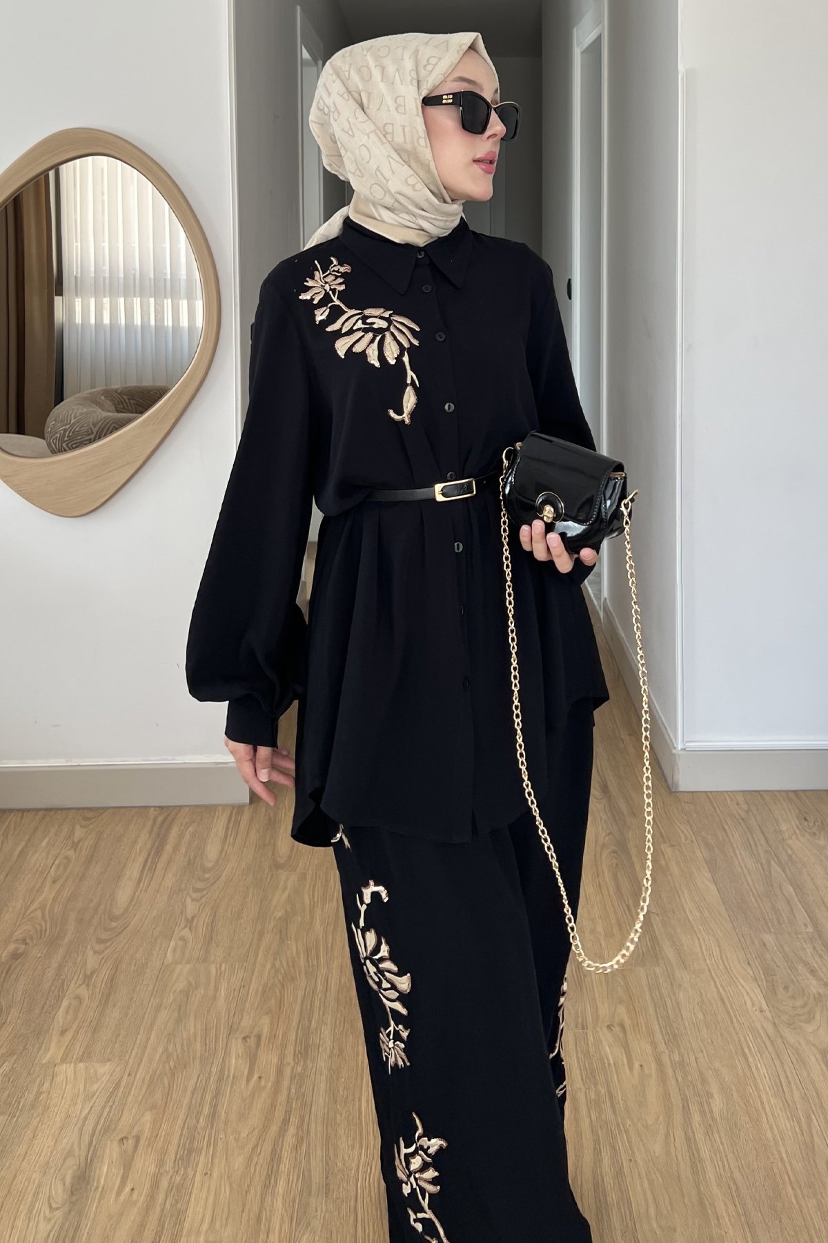 Nergis İkili Nakışlı Takım SK-8542