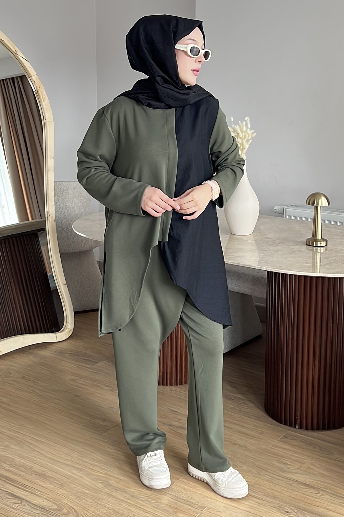 Estella Çift Kumaşlı Bohem Takım SK-8616