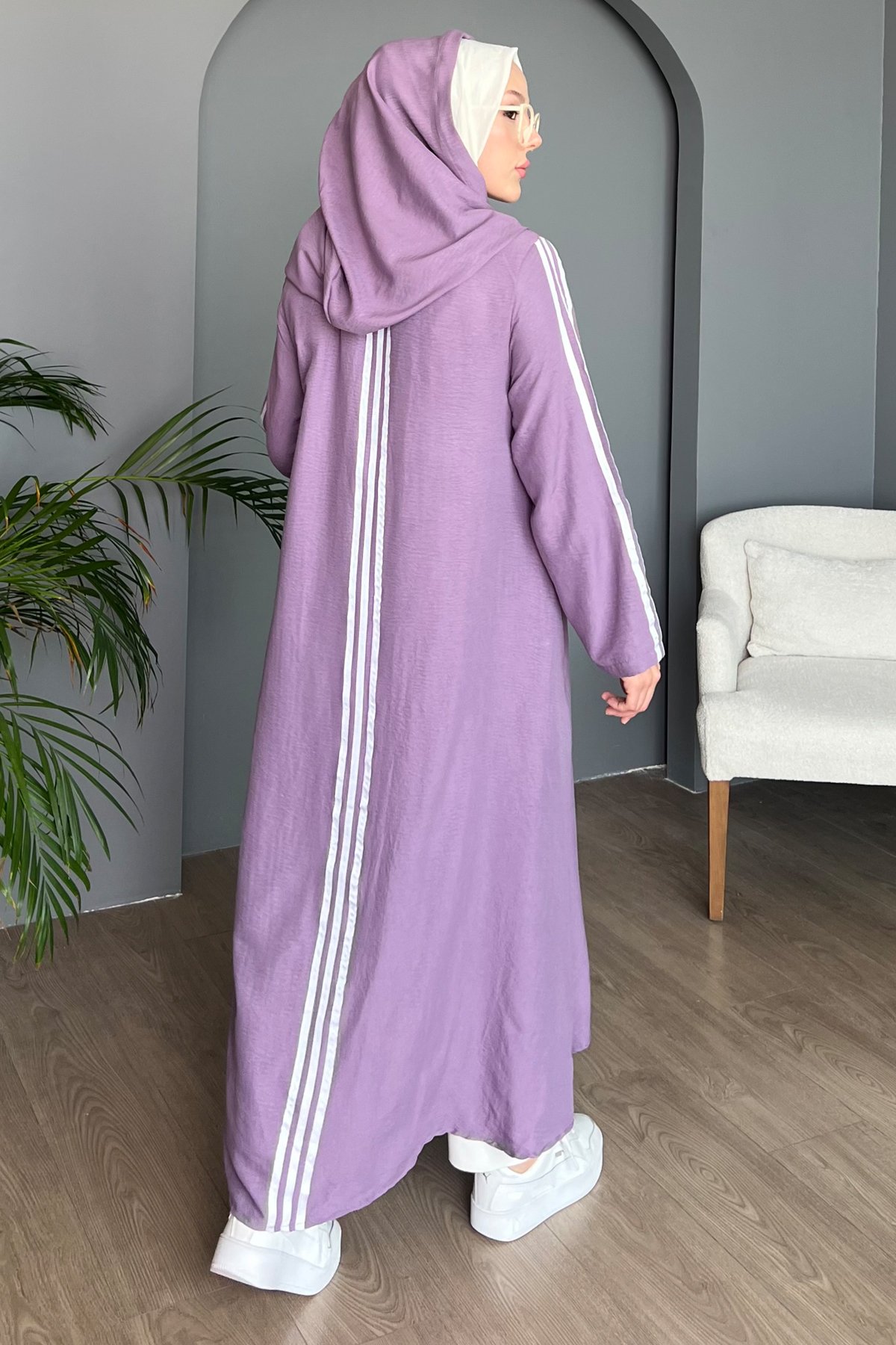 Fermuarlı Uzun Spor Kap SK-8464