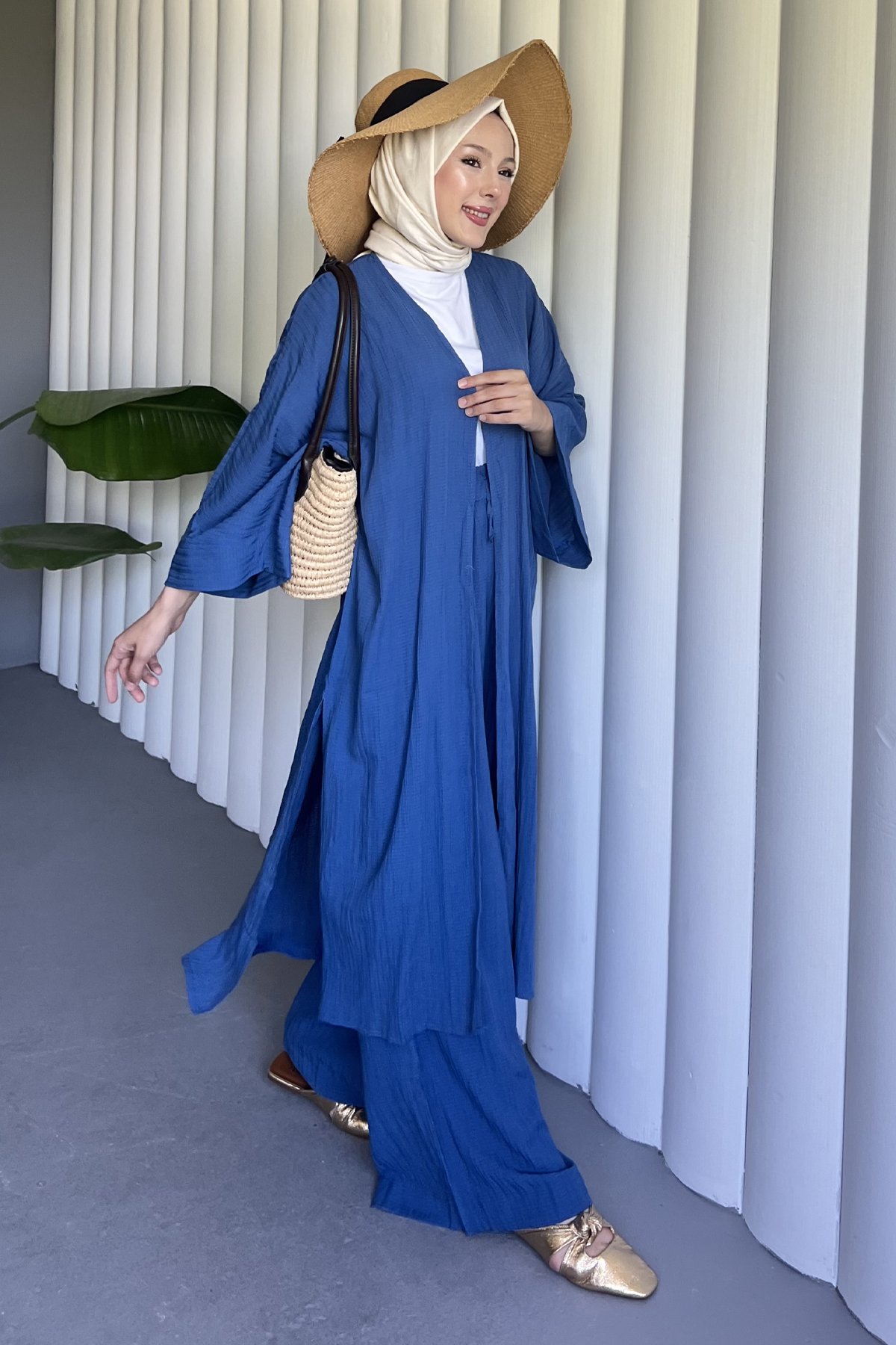 Basic Gofre Kimono Takım DMR-8523