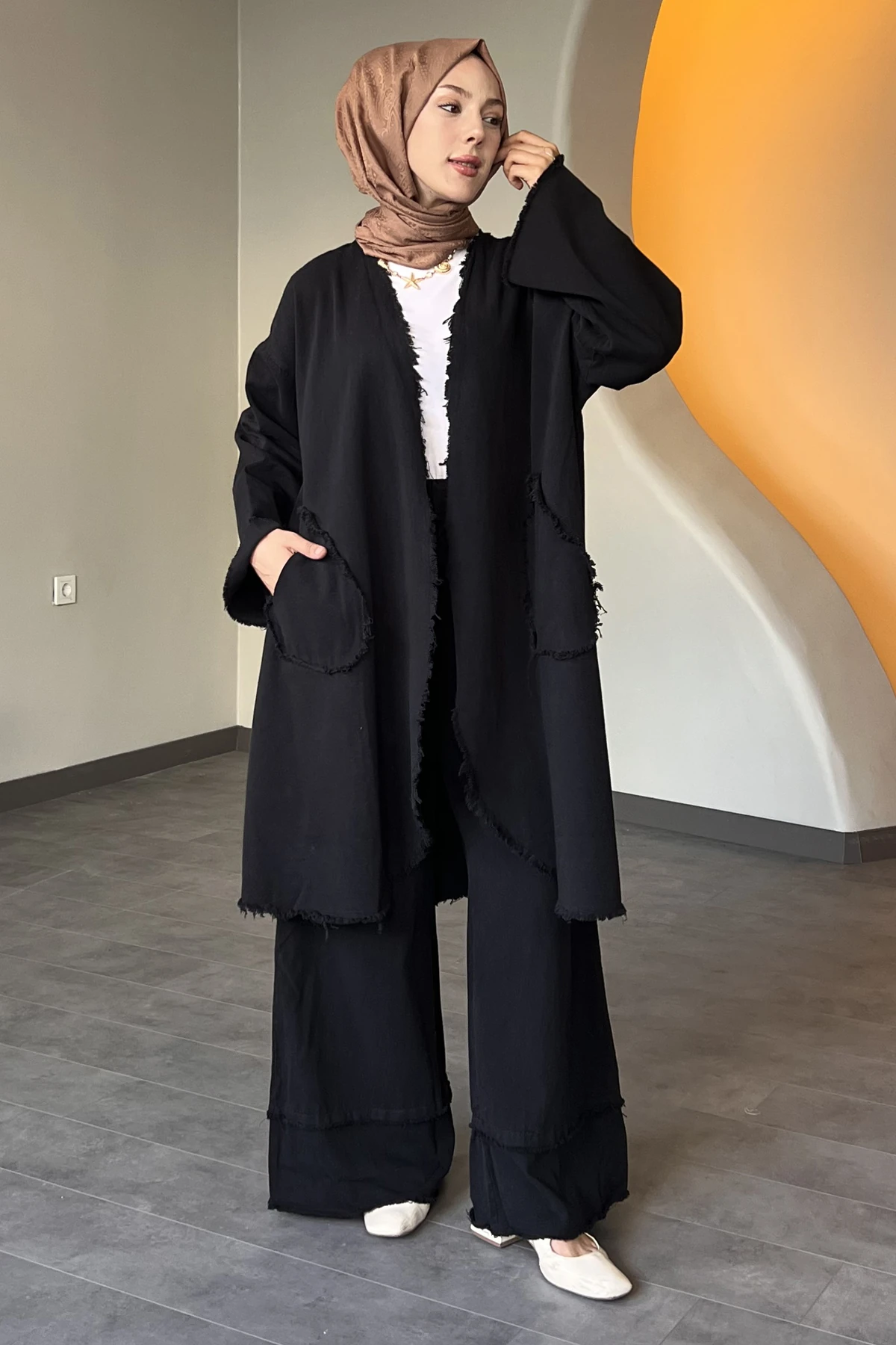 Aria Büyük Cep Detaylı Gabardin Takım DMR-8578