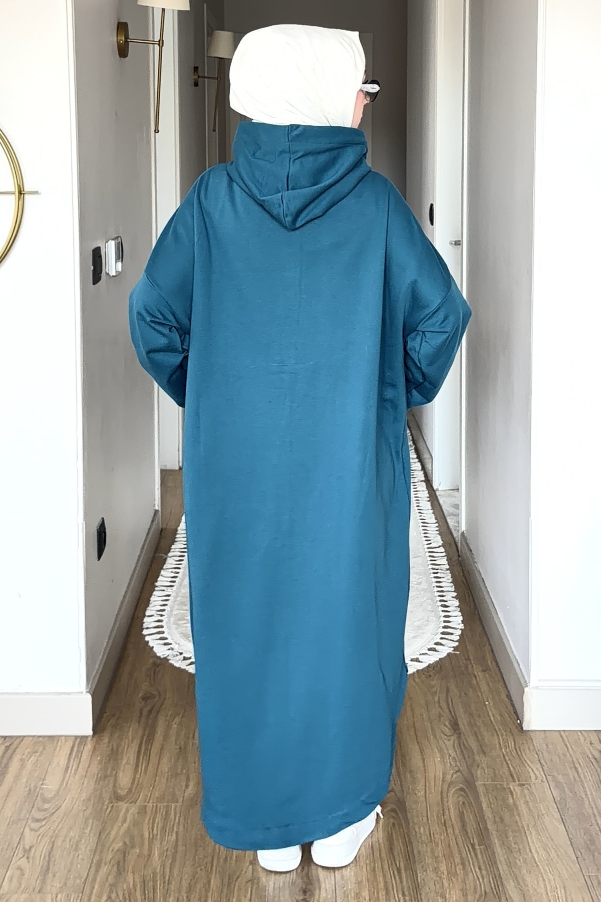 Lorenz İki İplik Düğme Detaylı Kapüşonlu Kap SMR-8627