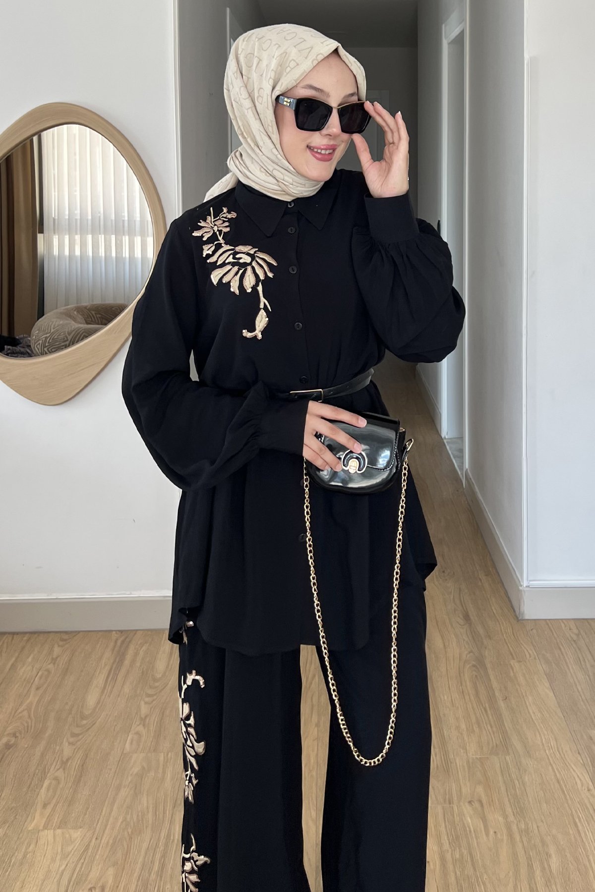 Nergis İkili Nakışlı Takım SK-8542