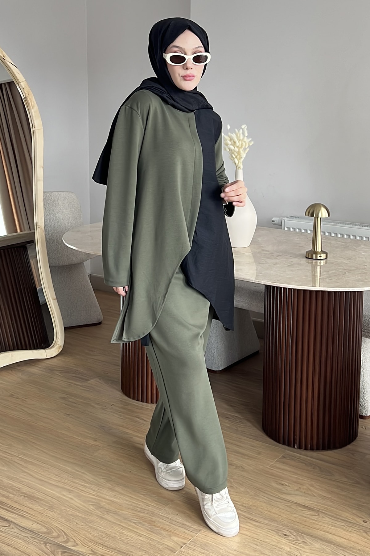 Estella Çift Kumaşlı Bohem Takım SK-8616