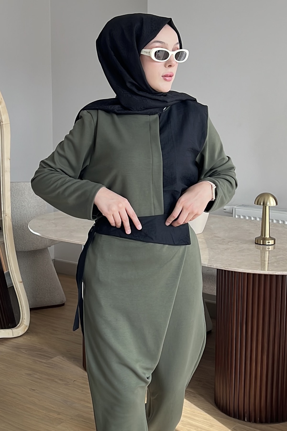 Estella Çift Kumaşlı Bohem Takım SK-8616